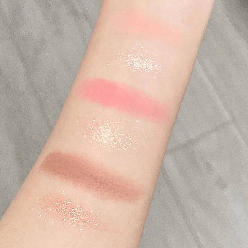 18-colors in One Summer Coral Color Glitter Eyeshadow Long Lasting Blue Pink Eye Makeup Tint Shimmer Palette