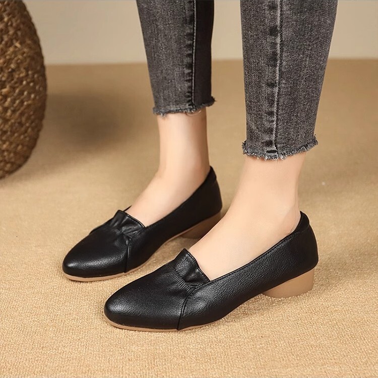 Ddmysports Early Spring New Fashion Shallow Mouth Slip On Soft Sole Commuter Women S Casual Versatile Comfortable Mom Shoes Outdoor Shoes
