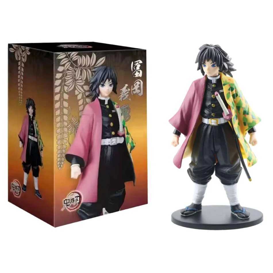 Anime Demon Slayer Kimetsu no Yaiba figure Kamado Tanjirou Action Figure Agatsuma Zenitsu Nezuko Warrior PVC Model Toys XJ250614