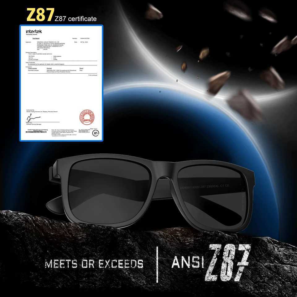 MAXJULI XXL Z87 Sunglasses for Big Wide Heads Men TR90 Ultralight UV400 Protection Glasses 8806 Z250614