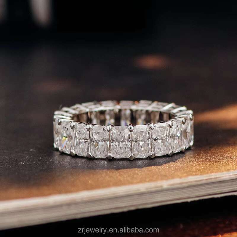 Lab-Grown Diamond 1CT VVS IGI Certificate D E Color Engagement Ring Womens Synthetic Diamond S925 Silver Ring