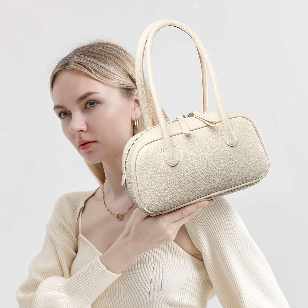 Spring Pillow New Ins Style Handbag Casual Lychee Pattern Women's Bag