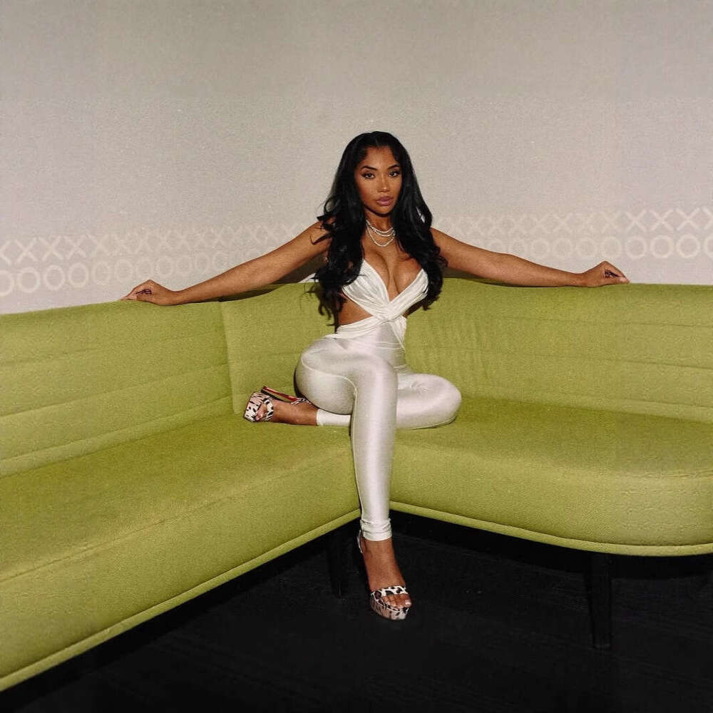 Summer New Sexy Women's Solid Color Backless Strap Tight Jumpsuit Romper B5