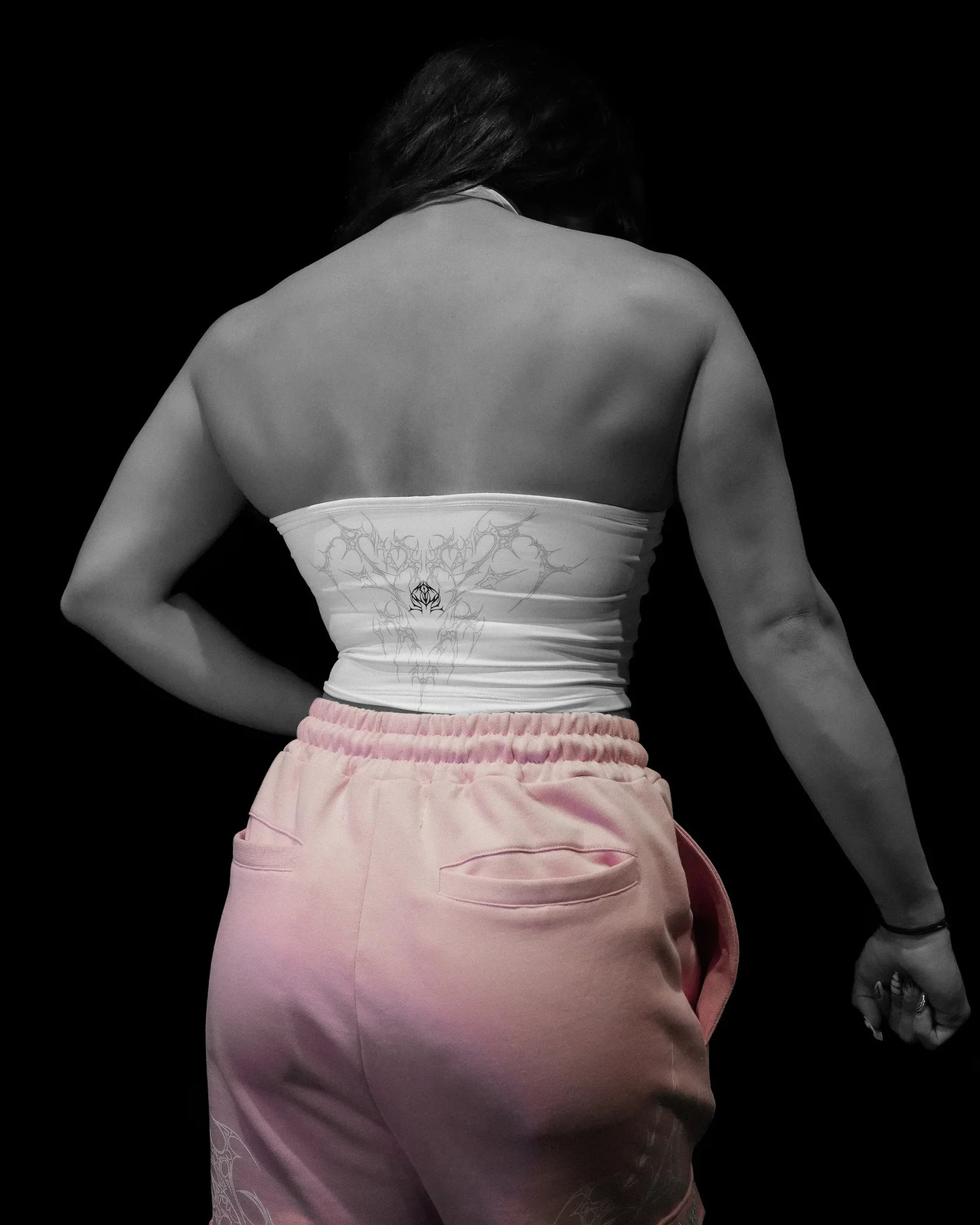 American Gothic Breathedivinity Womens Halter Neck Top Summer Street Y2K Sexy Muscle Fitness Backless Vest 250611