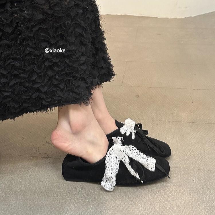 Ddmyoutdoor Unique Design Square Toe Brown Loafers Women S Ballet Style Hidden Wedge Spring And Autumn Thick Sole Shoes Outdoor Shoes