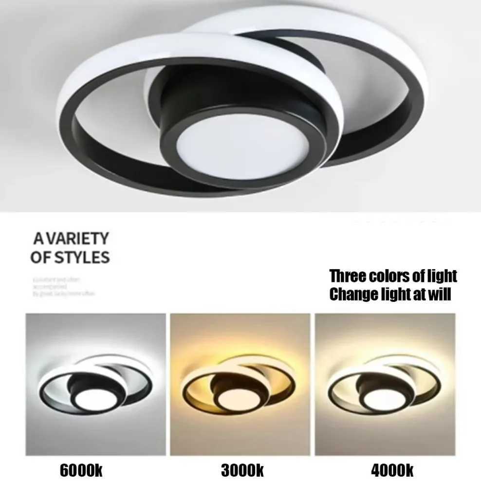 Nordic Indoor LED Ceiling Lamps for Corridor Balcony Aisle LED Ceiling Lights lamp Interior Lighting 3-color lamp AC85-265VXJ2500613