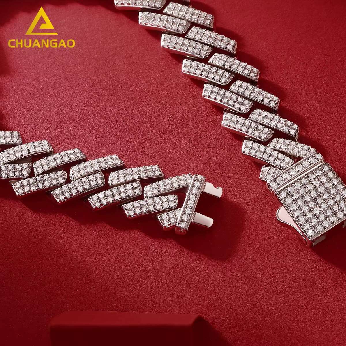 925 Charm Bracelet Silver Moissanite Tennis Bracelet Pass Diamond Tester Jewelry