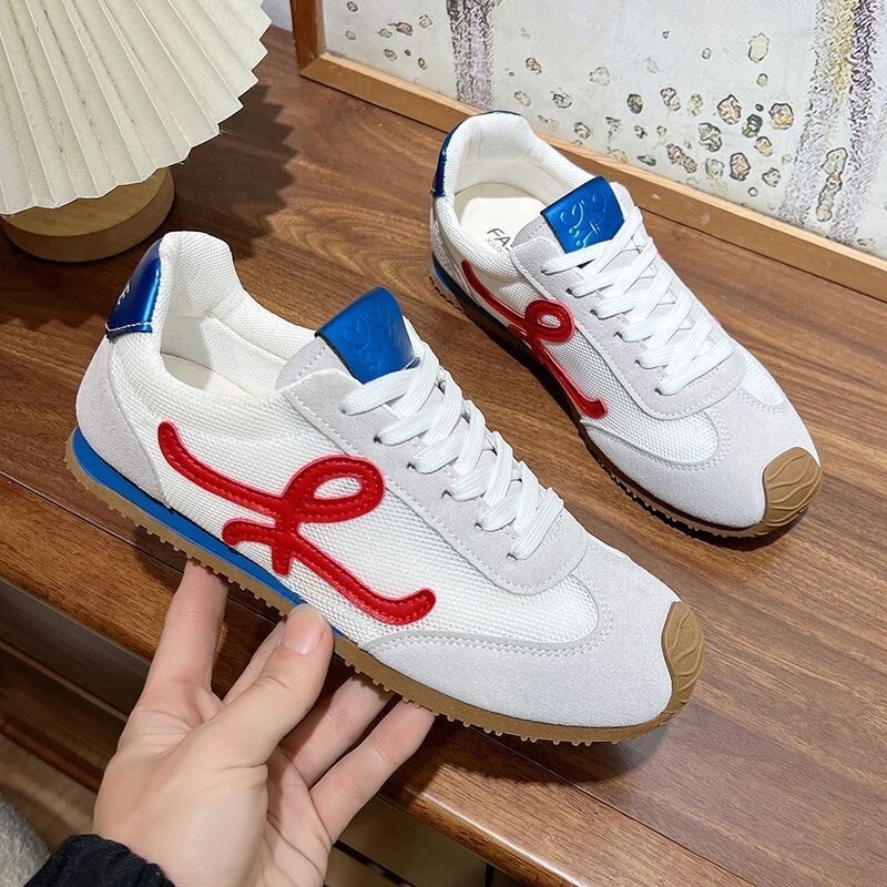 Ddmysports Summer Mesh Breathable German Training For Women New Versatile Flat Agan Casual Sports Shoes Outdoor Shoes