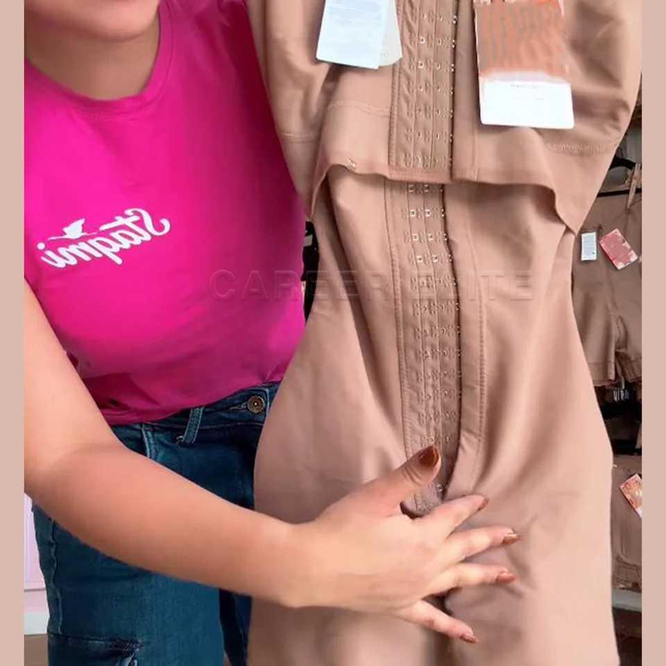 Colombian Full Body Shaping Corset for Women Firm Control Shapewear Bodysuit Slim Compression Undergarment for Special Occasions XJ250614