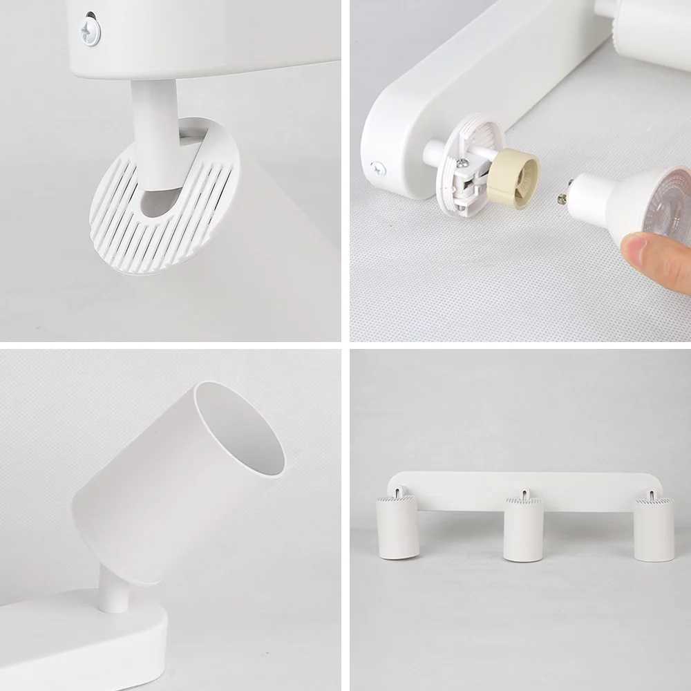 LED Ceiling Light 110v 220v Replacement GU10 Bulb Ceiling Spot Light for Bedroom Living Room Corridor Kitchen Ceiling LampXJ2500613