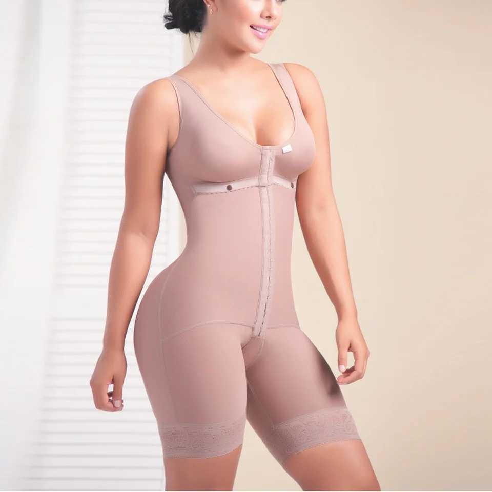BBL Stage 2 Colombianas Mujer Full Body Support High Compression Shrink Waist Post Surgery Shapewear Ass Stuff Butt Lifter XJ250614