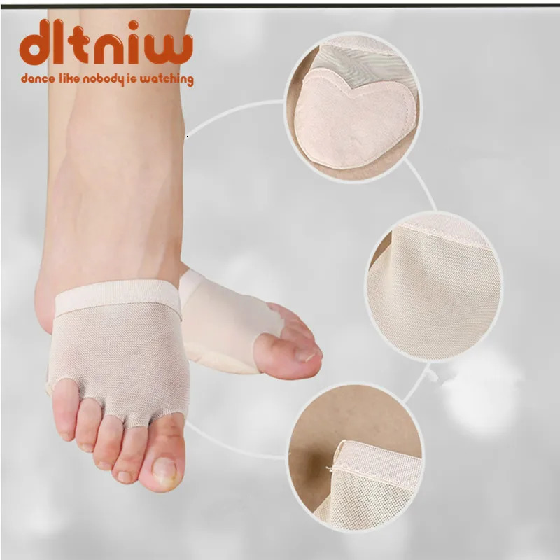 Five Holes Belly Foot Thongs Pads Tootnote Karate Yoga Women Lyric Sandal Barefoot Dance Shoes 250613