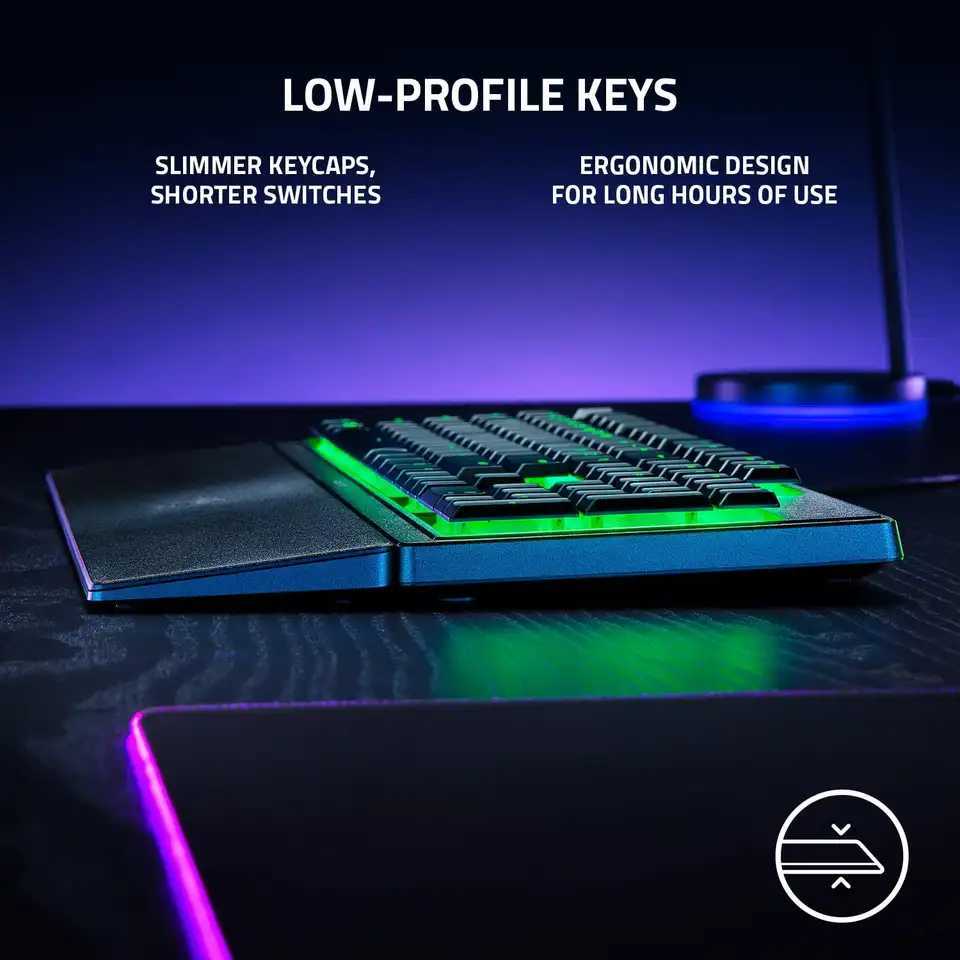 Razer Ornata V3 X Full-Size Wired Membrane Gaming Keyboard for PC X250614