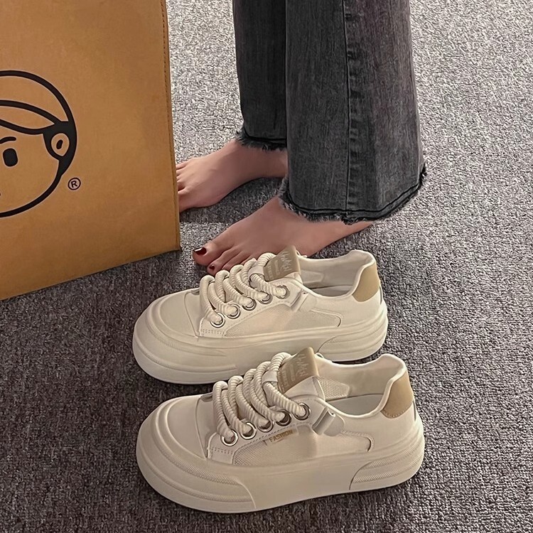 Ddmysports Platform White Sneakers For Women New Summer Casual Versatile Breathable Mesh With Skirt Student Shoes Outdoor Shoes