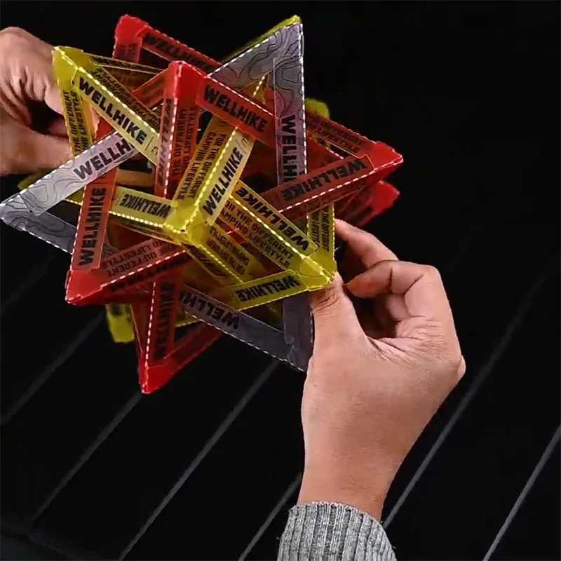 WELLHIKE Outdoor Star Camping Light Shade Waterproof Atmosphere Lampshade DlY Lantern Shade Wear-Resistant for Camping Tent W250613