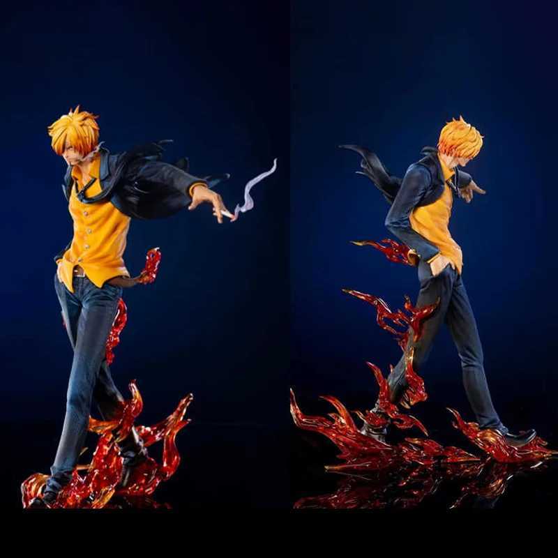 One Piece Figure Sanji Action Figure PVC Statue Collection Model Doll Desktop Decoration Children Toys Christmas Gifts XJ250614