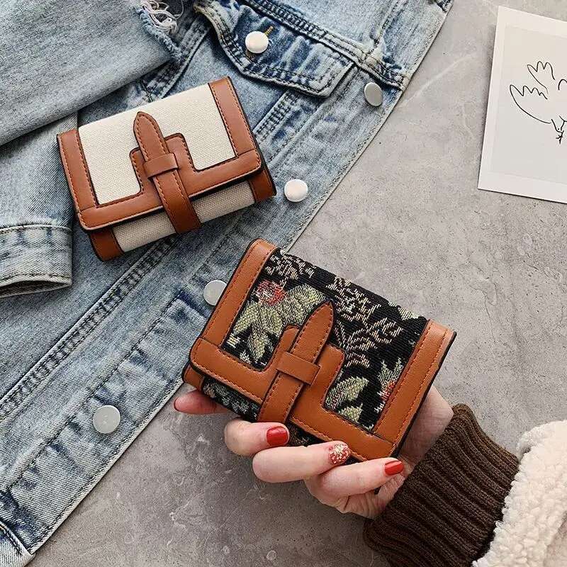 Designer Bag Luxury Bag Shoulder Free Shipping Wallets Square Wallet Canvas Multiple Card Slots Large Capacity Handbag