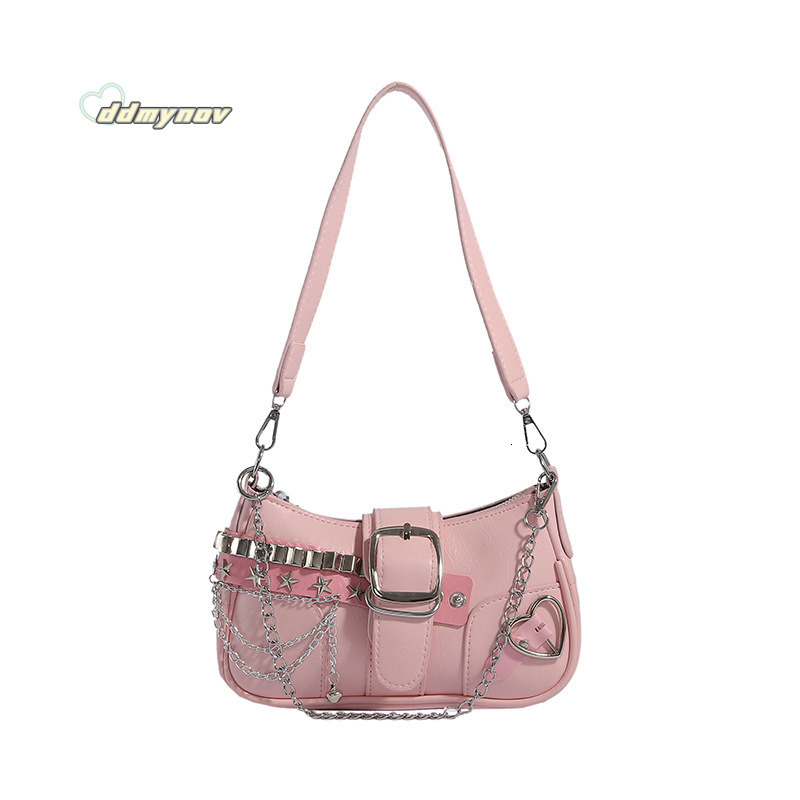 Niche Trendy Millennial Hot Girl for Women 2024 New Simple Casual Handbag Shoulder Underarm Bag ddmynov