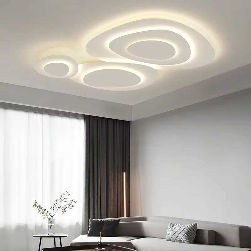 Nordic Cloud Ceiling Lamp Modern white round Minimalist Lamp for Living Room Bedroom Childrens Study Room Aisle Balcony LightingXJ2500613