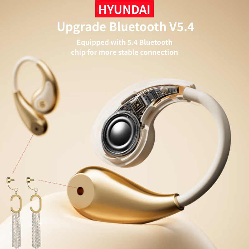HYUNDAI Fashionable Earphones with Handbag-Style Light Luxury Design Comfortable Lower Power Use Travel Ready Perfect Gift for Girlfriend YX49