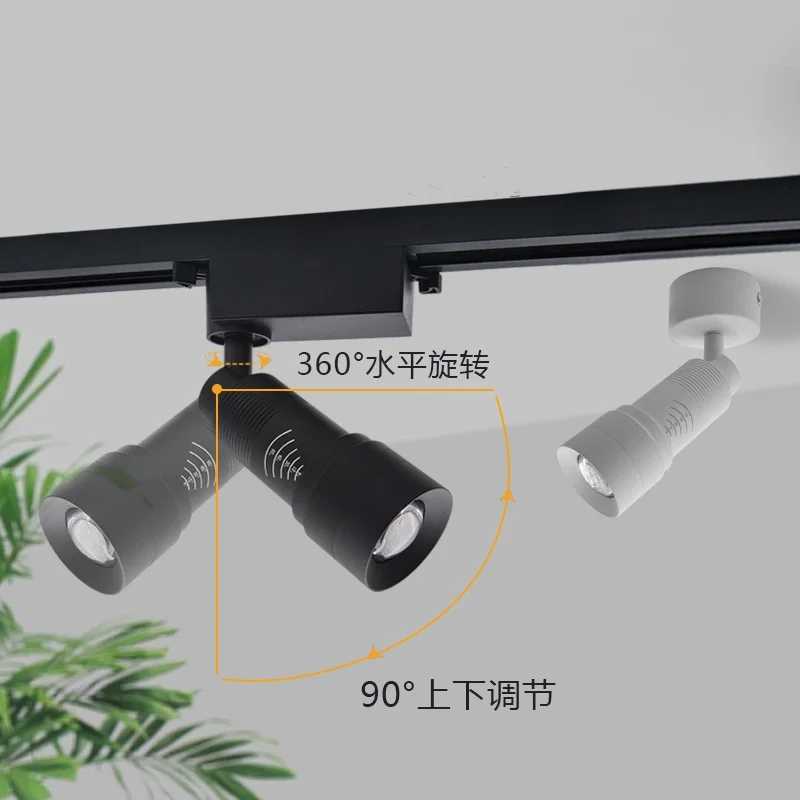 LED Ceiling Lamp Spot Zoom 15-60 Degrees COB Downlights Track Light 7W 15W Lights AC220V LED Lights For Room Hotel Bedroom XJ2500613