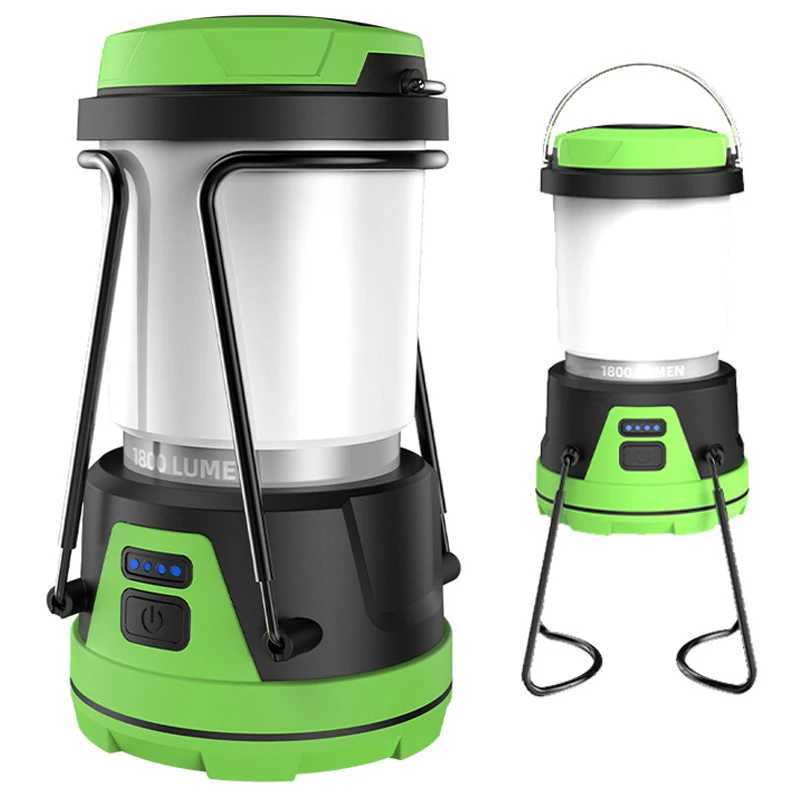 LED Camping Lamp with Bracket Stepless Dimming Portable Lanterns 1000LM USB Rechargeable Waterproof Hanging Emergency Tent Light W250613