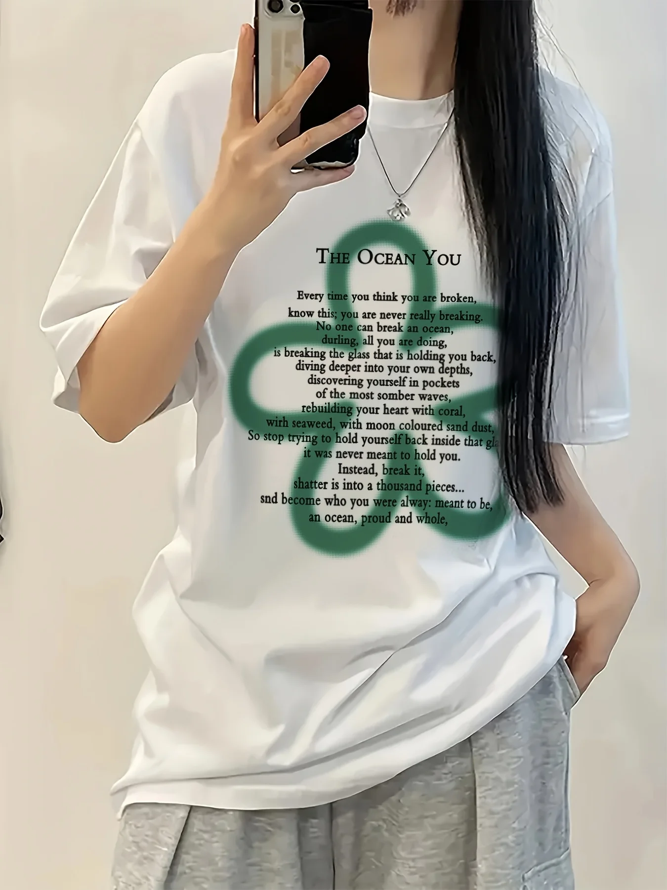 Y2K Women's Oversized Graphic Tee - Black Letter Print T-Shirt, Sweet Spicy Streetwear Top, Summer Casual Loose Fit Cotton