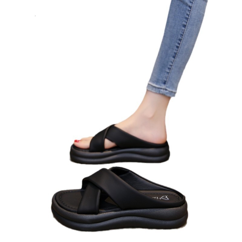 Ddmyoutdoor Women S New Summer Sandals Spring And Fashionable Soft Sole Suitable For Wearing With Dresses High End Feel Comfortable Slippers Outdoor S