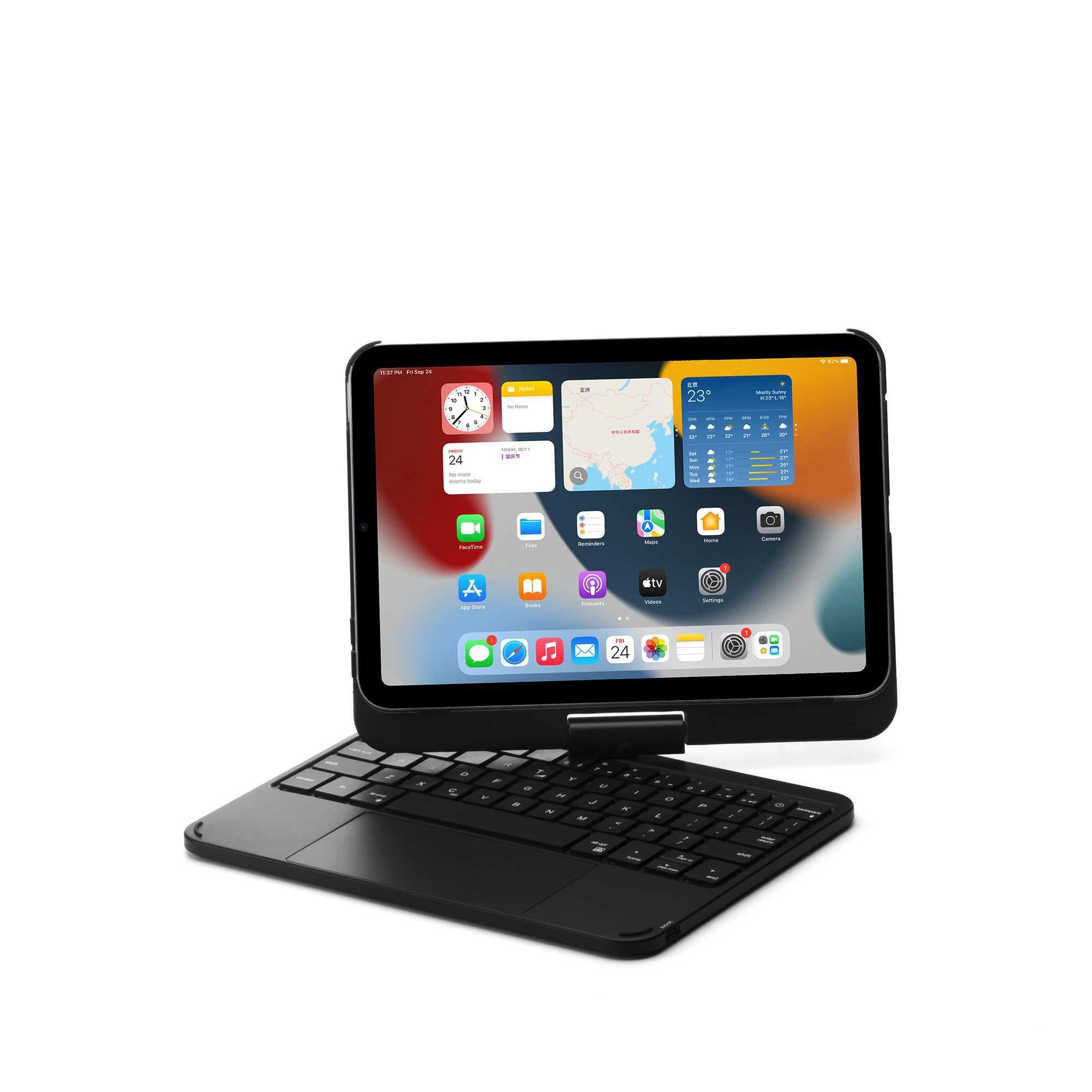 Hot-Selling 360 Degree Rotation 8.3 Inch Magic Wreless Keyboard Case for IPad Mini 6 X250614
