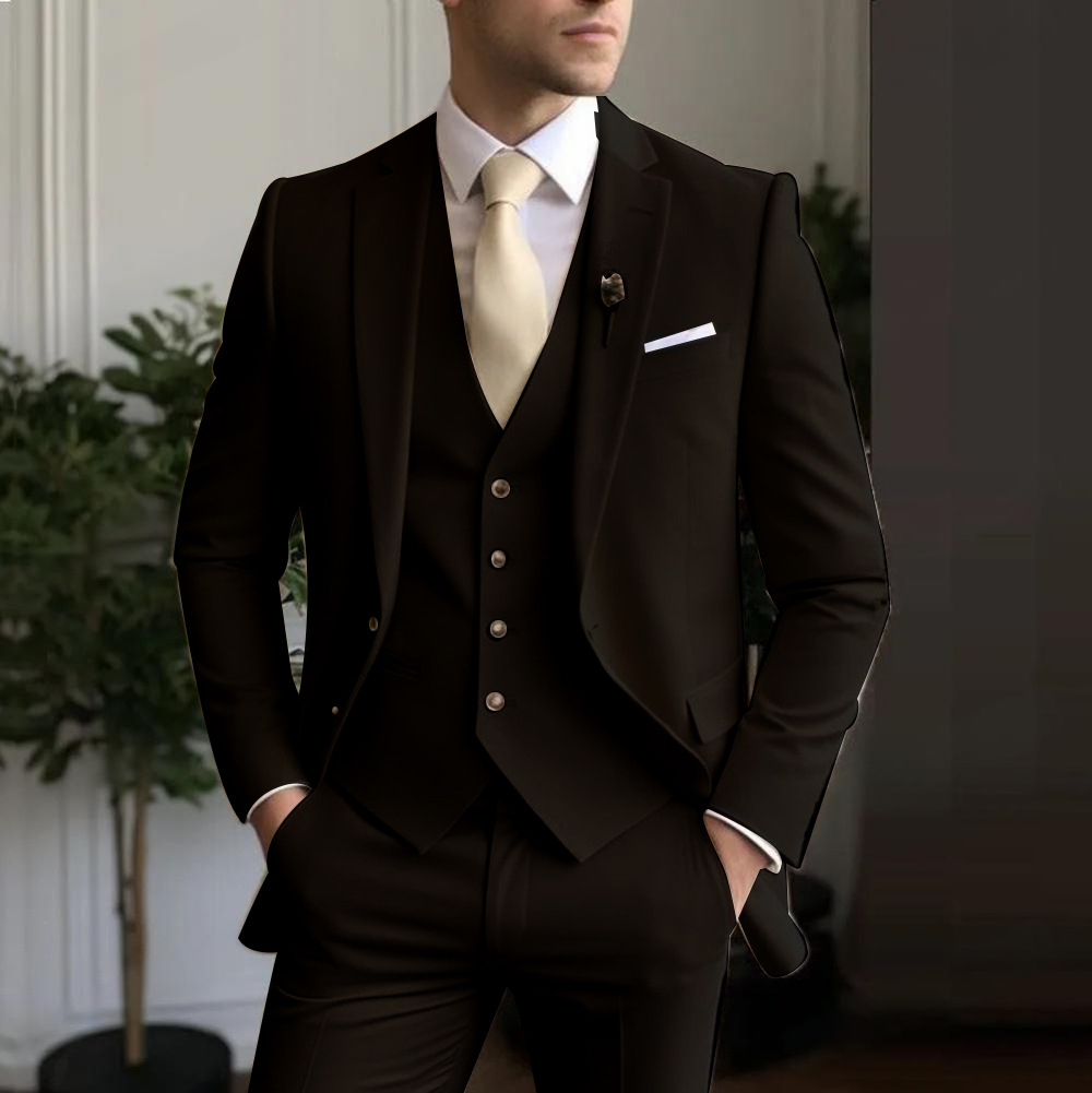 111 Elegant Men's Wedding Suits Set - Perfect Fit for Grooms and Attendants