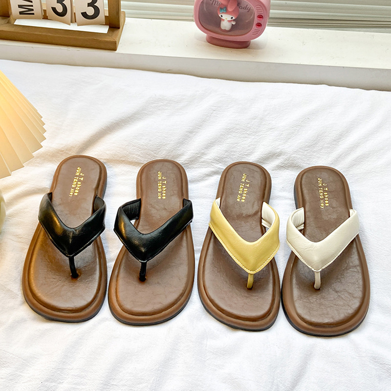 Ddmyoutdoor Beach Flip Flops For Women Summer New Outdoor Sandals Super Popular High End Flat Casual Slippers Outdoor Shoes