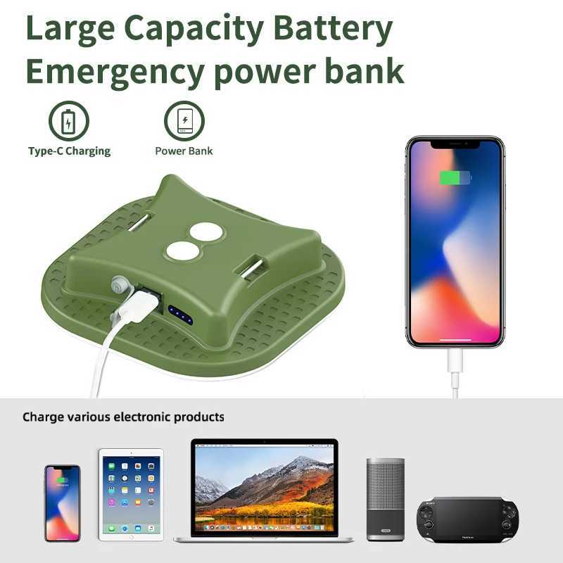 MOSLIGHTING Camping Lantern Rechargeable Portable Tuya APP Smart Lighting RGB Bluetooth Control Music Sync LED Hanging Tent Lamp W250613