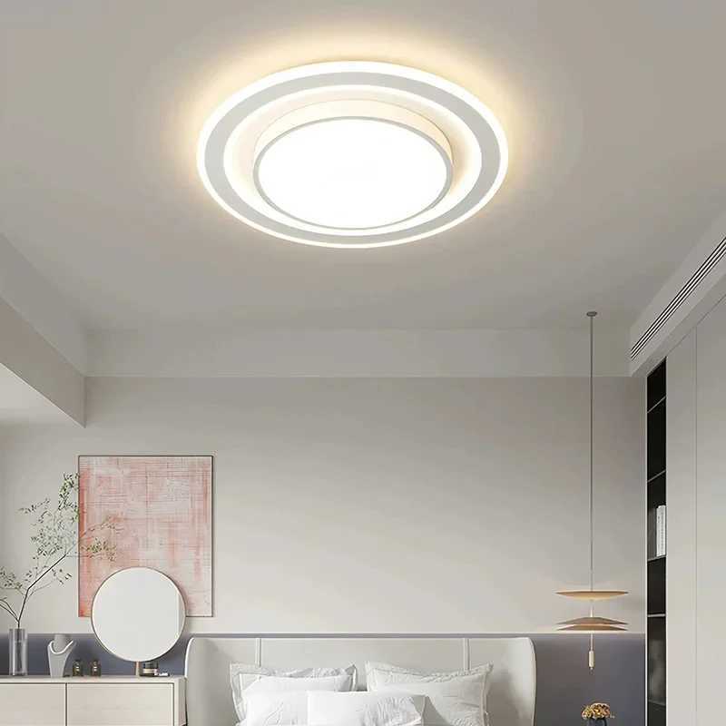 Modern LED Ceiling Lamp Living Dining Room Ceiling Lights with Remote Control Dimmable Bedroom Study Home Decor Lighting FixtureXJ2500613