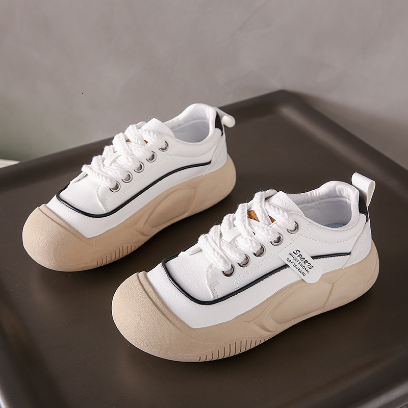 Ddmysports Height Increasing White Sneakers Spring Summer New Women S Soft Versatile Thick Sole Leather Casual Sports Shoes Outdoor Shoes