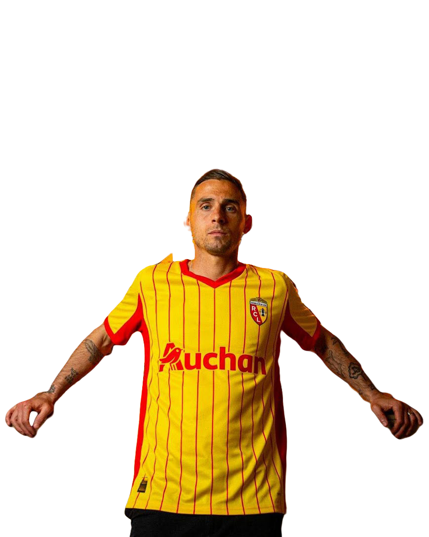 RC Lens 202526 Soccer Jersey Retro Football Kit for Kids Adults SIKORA ARSENE 9798