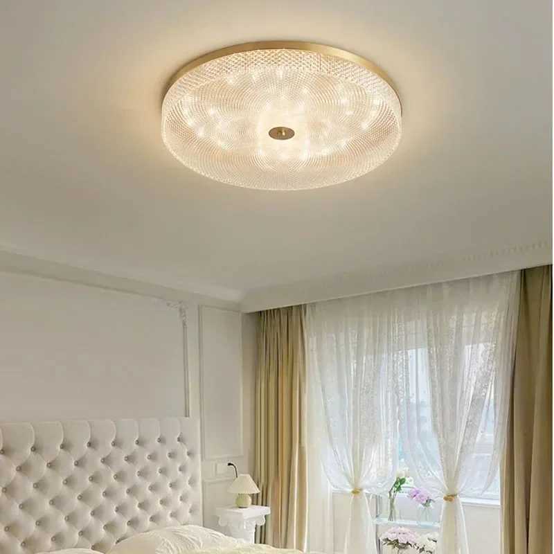Modern Minimalist LED Circular Acrylic Ceiling Light Bedroom Living Room Dining Room Home Decoration Lighting XJ2500613