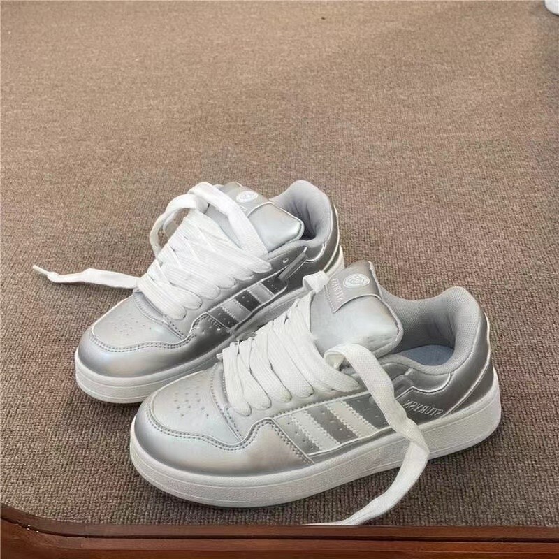 Ddmysports Korean Style Thick Soled Color Block Bread Shoes Men Ins Trend Autumn New Couple S Versatile Casual Sports Sneakers For Women Outdoor Shoes