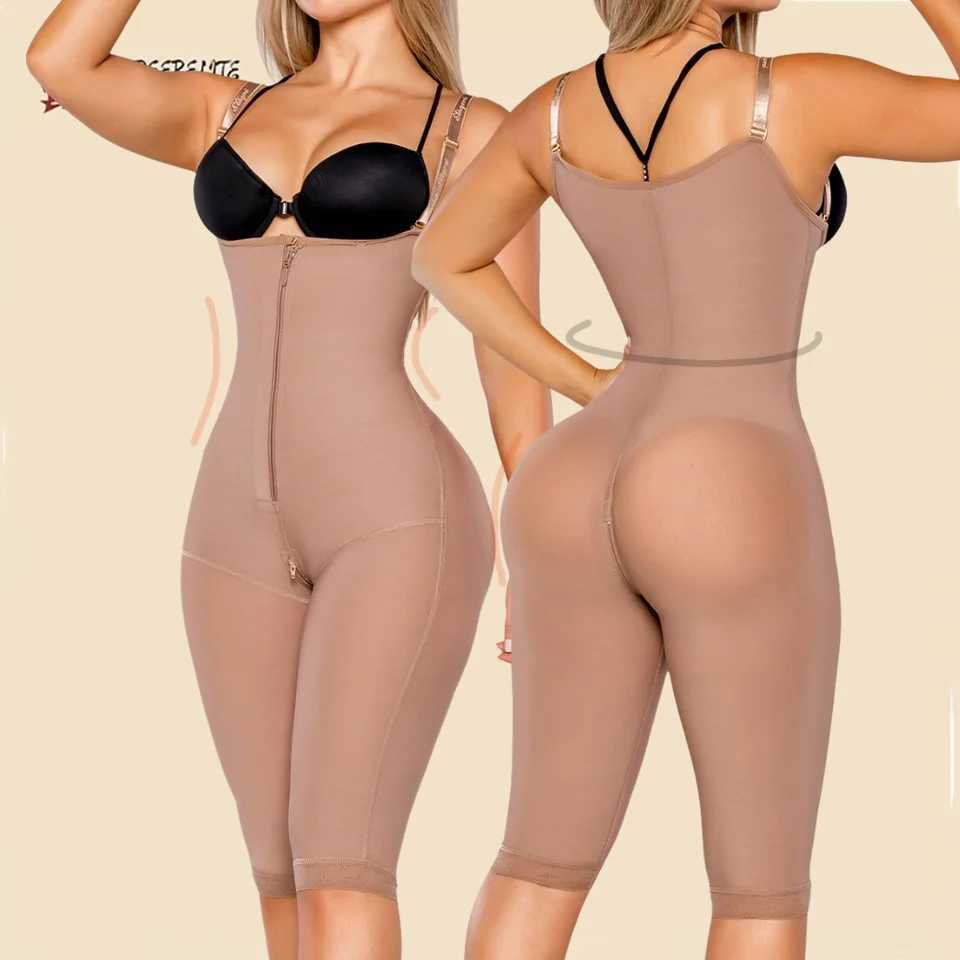 Fajas Colombian Original Postpartum Reducers Body Shaper Corset High Compression Waist Post-Surgical Use Slimming Sheath XJ250614