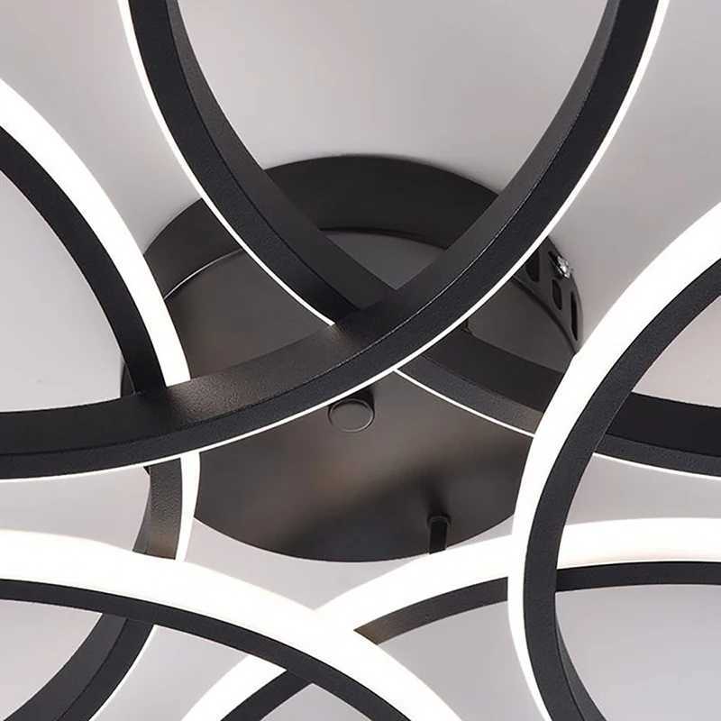 60CM 75W LED Tavan Iklar Oturma Odas Yatak Odas Iklar Mekan Iklar Oturma Odas Foyer Aydnlatma Armatrleri tavan led klarXJ2500613