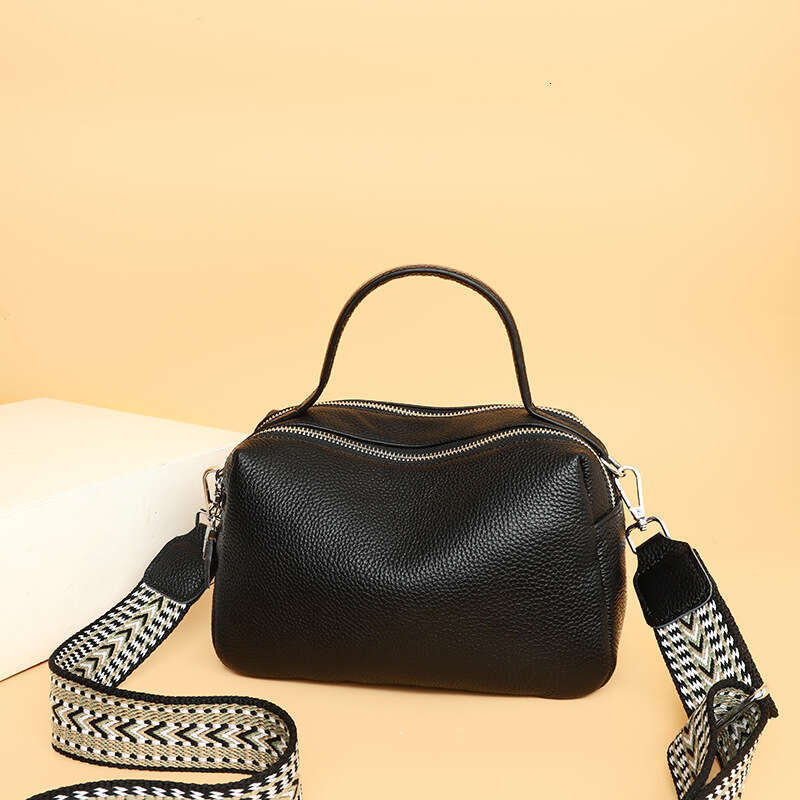 Genuine Leather Women, High-End Handbag, New Large Capacity Top Layer Cowhide Crossbody Bag For Women