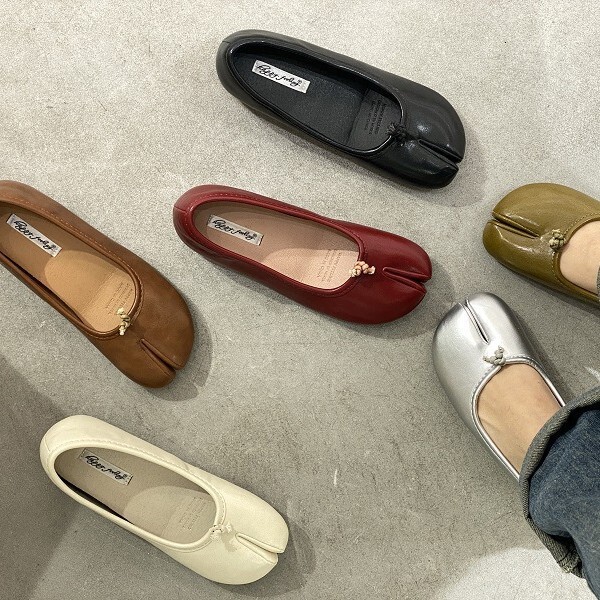Ddmysheep Ddmysheep CM Height Increasing Pig Split Toe Summer Flat Single Ballet Horse Hoof Shoes Axi Brother Style Slip On