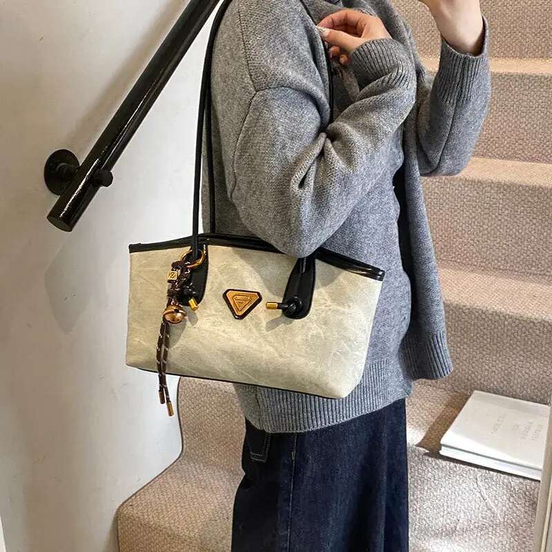 Designer Bag Luxury Bag Shoulder Free Shipping Bags Tote For Women Commuting PU Black Large Capacity Crossbodybag Four Season Universal Strap With Pen