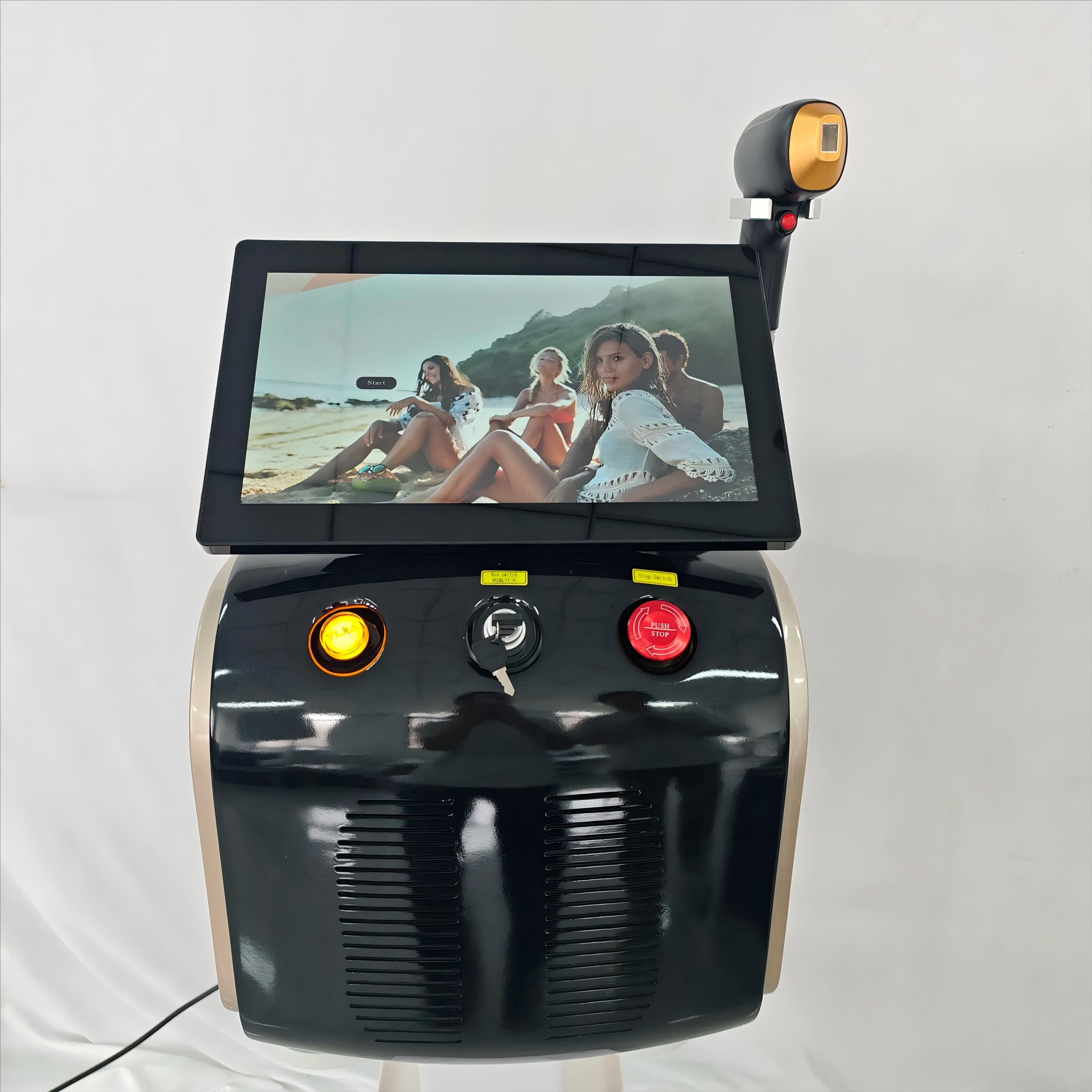 Diode Laser Freezing Point Hair Removal Device, Beauty Salon Full Body Hair Removal, Continuous Shooting, High Efficiency and Long-Lasting Without Reb