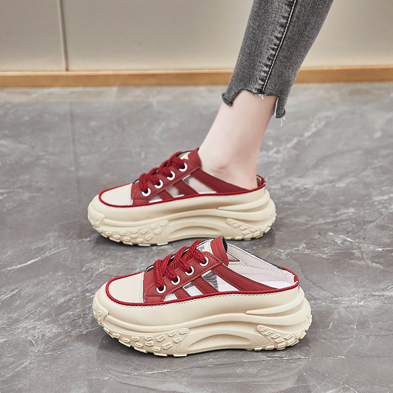 Ddmysports Beige Ankle Boots Height Increase CM Thick Sole Wedge High Top Casual Side Zipper Women S Shoes Autumn Winter Sandals Breathable Outdoor Sh