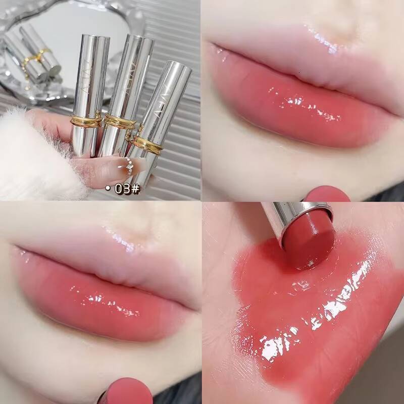 Tea Jelly Moisturizing Lipsticks Water Light Fade Lines Gloss Orange Red Tint Lasting Watery Lightness Lip Stick Makeup happy