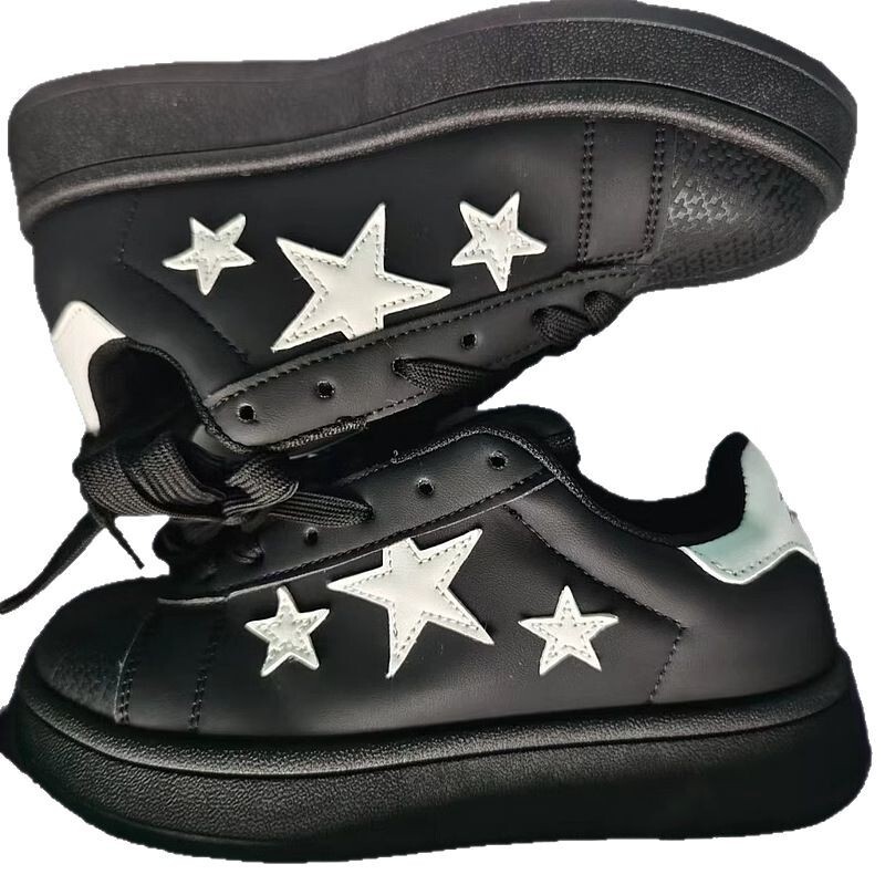 Ddmysports Spring New Star Pink Sneakers American Shell Toe Versatile Couple Bread Shoes Women Outdoor Shoes