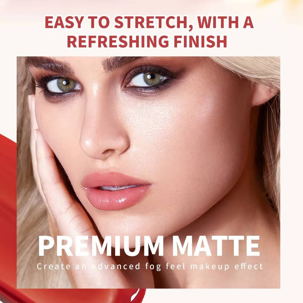 Mini 10 Color Liquid Lipstick Waterproof Non-stick Cup Long Lasting Velvet Matte Nude Purple Pink Lip Gloss Cosmetic Makeup Care happy