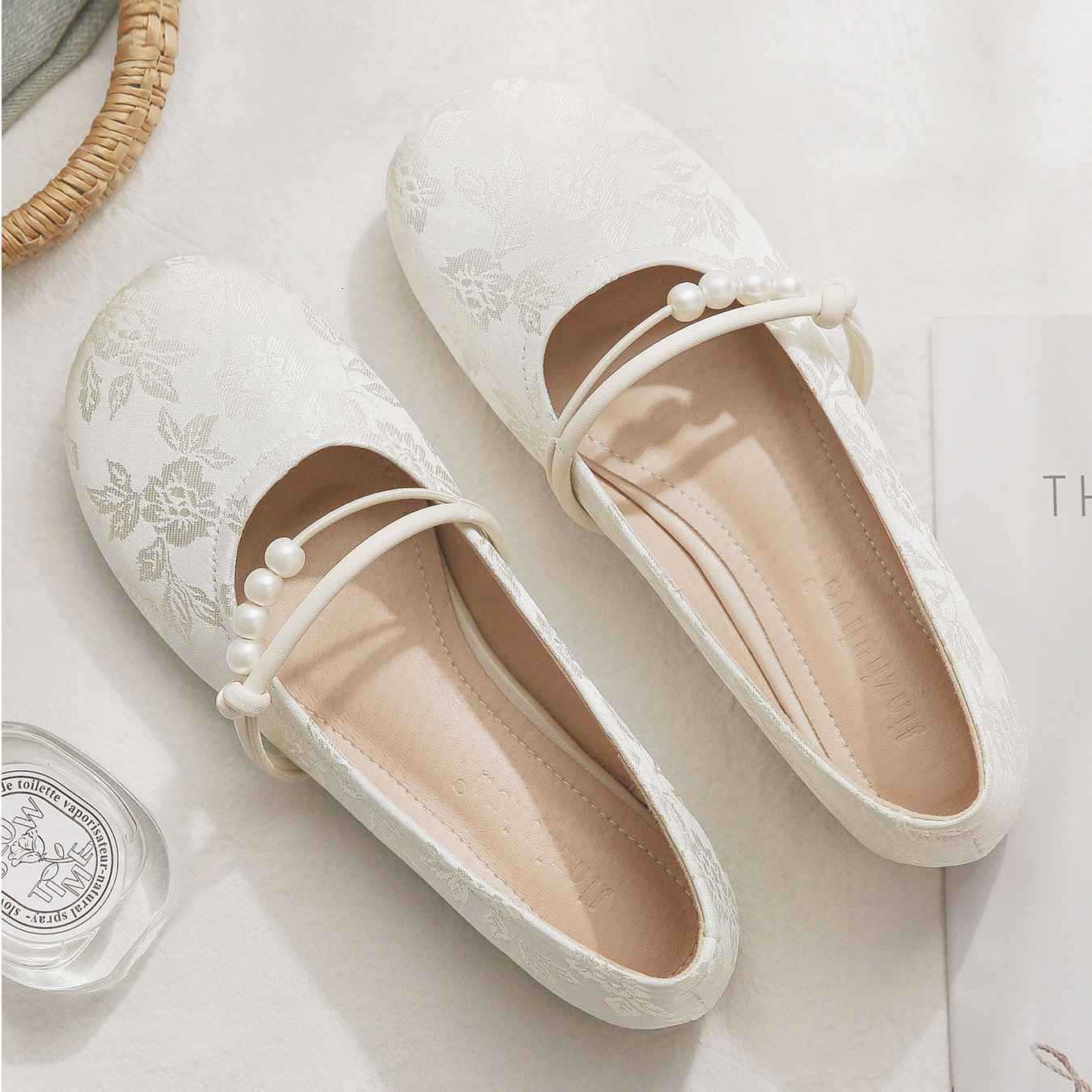 Ddmyoutdoor Ddmyoutdoor Chinese Mary Jane Spring Gentle Style French Beautiful Shallow Mouth Single Shoes For Women To Pair With Skirts Outdoor Outdoo