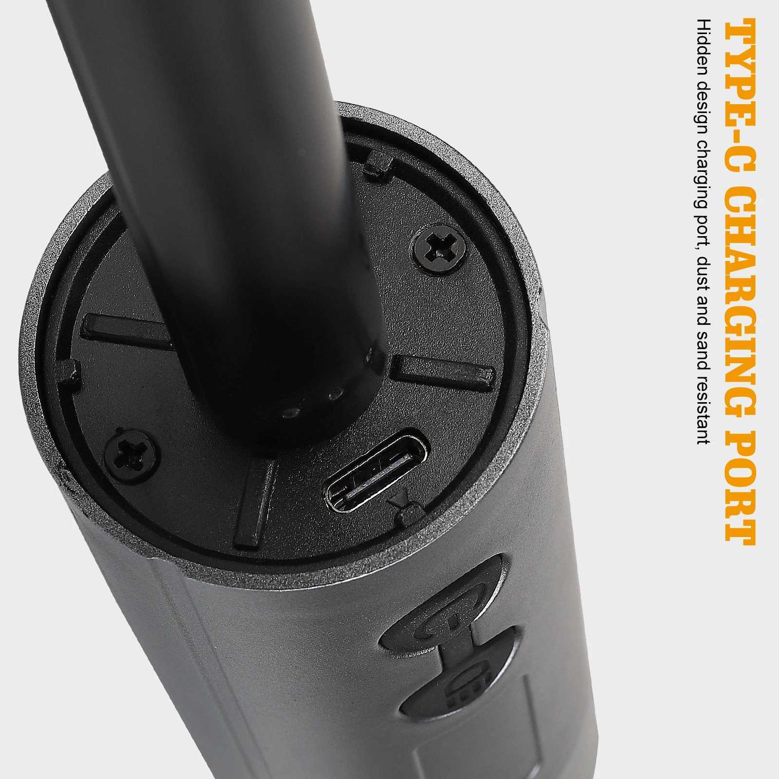 2-in-1 Rechargeable Camping Lantern Flashlight Telescopic Design with Hook Multi-Use Outdoor Emergency Work Light W250613