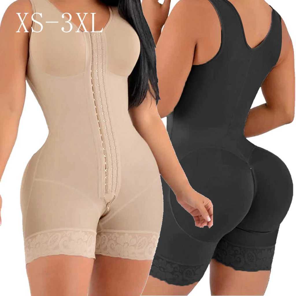 High Compression Fajas Colombianas Body Shapewear Women Corrective Girdle Tummy Control Post Liposuction BBL Slimming Waist BeltXJ250614